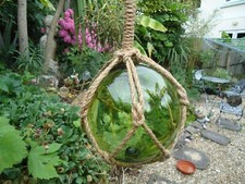 Large green glass for sale  TORQUAY