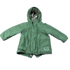 Jaqueta ZARA bebê menino verde com capuz tamanho 12/18 meses sorriso o dia todo brincar todos os dias comprar usado  Enviando para Brazil