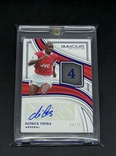 Usado, 2023-24 Panini Immaculate Patrick Vieira Azul 4/25 - Jersey Match Arsenal comprar usado  Enviando para Brazil