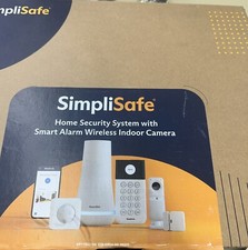 CAJA ABIERTA Sistema de Seguridad para el Hogar SimpliSafe, Kit de 8 Piezas para Cámaras de Interior y Exterior segunda mano  Embacar hacia Mexico