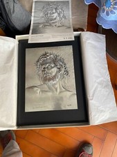 Bassorilievo argento cristo usato  Campi Bisenzio