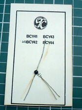 Bcy42 transistor early for sale  BEXLEY