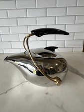 Chaleira de chá Oggi Zephyr 18/8 aço inoxidável 2,5 litros aposentada RARA comprar usado  Enviando para Brazil