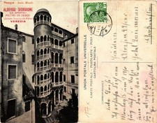 Cpa venezia scala usato  Spedire a Italy