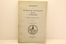 Proceedings the numismatic d'occasion  Bagnolet