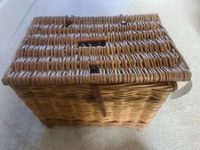 1960s wicker fishing for sale  CAMBRIDGE
