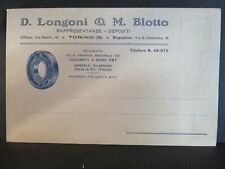 Cartolina torino longoni usato  Italia