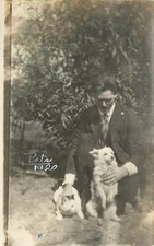 Rppc postcard man for sale  Redding