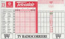 Schedina totocalcio concorso usato  Albenga