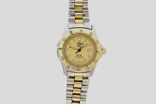 Tag Heuer 2000 Professional 200M relógio de aço inoxidável mostrador dourado com caixa 964-015 comprar usado Tag Heuer 2000 Professional 200M relógio de aço inoxidável mostrador dourado com caixa 964-015 comprar usado  Enviando para Brazil