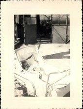 1950s baby snapshot d'occasion  Expédié en Belgium