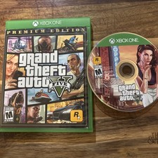 Grand Theft Auto V Premium Online Edition GTA 5 - Xbox One usado na caixa, usado comprar usado  Enviando para Brazil