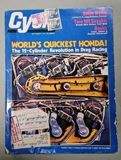 Cycle magazine september for sale  Yuma