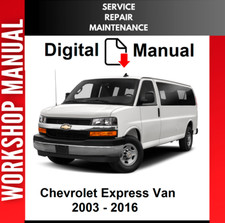 MANUAL DE OFICINA DE REPARO DE SERVIÇO CHEVROLET EXPRESS 2011 2012 2013 2014 2015 2016 comprar usado  Enviando para Brazil