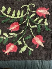 Antique floral hooked for sale  Bridgewater