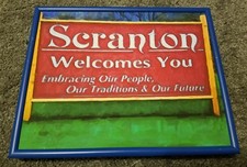 Framed office welcome for sale  Taylor