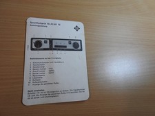 Telefunken bedienungsanleitung gebraucht kaufen  Höchstädt a.d.Donau