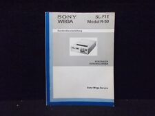 Sony-Wega, VHS SL-F1E módulo R-50, incl. PCM-F1 e AC-700, D-Gb. Manual # comprar usado  Enviando para Brazil
