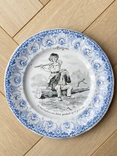 Assiette parlante faience d'occasion  Nantes-