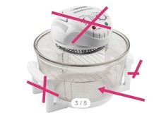 Halogen konvektion 1400w gebraucht kaufen  Springe