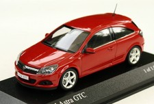 Opel Astra H GTC Bj. 2005-2006, magmarot, Minichamps-Modell im M. 1:43, OVP comprar usado  Enviando para Brazil