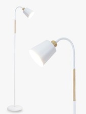 Anteny Vili Lampa podłogowa, biała, obrotowa 360°, E27, nowoczesny design, metal na sprzedaż  PL