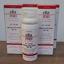 Lote 4 Elta MD UV Clear amplo espectro FPS 46. Sensível à cor e acne 1,7 oz comprar usado  Enviando para Brazil