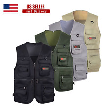 Mens utility vest for sale  Solon