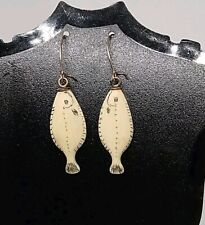 Scrimshaw earrings natural. for sale  Dallas