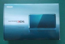 Console portátil Nintendo 3DS azul água conjunto completo com caixa externa comprar usado  Enviando para Brazil
