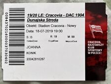 Ticket Cracovia DAC 1904, używany na sprzedaż  PL