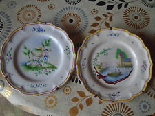 Anciennes assiettes faience d'occasion  Saint-Marcellin-en-Forez