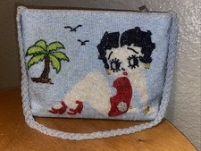 Bolsa de mão azul Betty Boop com miçangas 2000 King Features Syndicate. comprar usado Bolsa de mão azul Betty Boop com miçangas 2000 King Features Syndicate. comprar usado  Enviando para Brazil