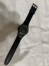 Relógio Swatch movimento suíço, mostrador preto. Bateria nova. , usado comprar usado  Enviando para Brazil