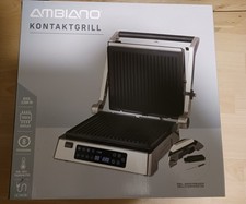 Ambiano kontaktgrill tischgril gebraucht kaufen  Kraichtal