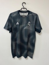 Camisa de futebol pré-jogo Real Madrid 2018/2019 Adidas masculina rara tamanho M comprar usado  Enviando para Brazil