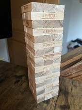 Jenga spiel holz gebraucht kaufen  Schwalmstadt