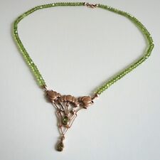 Jugendstil kette peridot gebraucht kaufen  Pforzheim