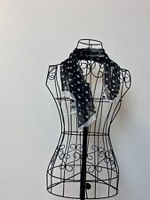 Damenschal schwarz weiß gebraucht kaufen  Bad Emstal