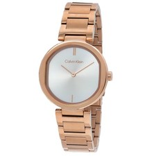 Relógio feminino Calvin Klein Sensation quartzo mostrador prata 25200253, usado comprar usado  Enviando para Brazil