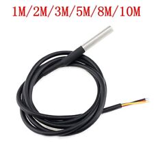 1-10M Temperaturfühler DS18B20 Thermosensor Temperatur-sensor Wasserdicht Kabel  comprar usado  Enviando para Brazil