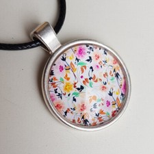 Halskette anhänger cabochon gebraucht kaufen  Bonn
