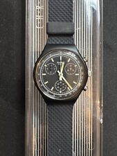 Swatch chrono black usato  Roma