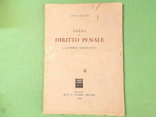 Saggi diritto penale usato  Comiso