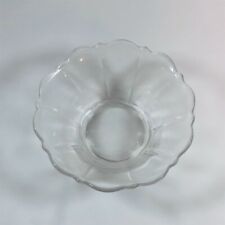 Clear glass scalloped for sale  Brandon