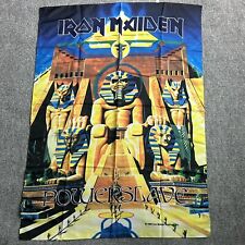 BANNER IRON MAIDEN Power Slave tecido pôster tapeçaria bandeira 41 X 30 Eddie Egito, usado comprar usado  Enviando para Brazil