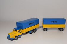 A82 1:50 TEKNO SCANIA VABIS 110 LKW MIT ANHÄNGER TOP ZUSTAND comprar usado  Enviando para Brazil