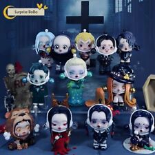Boneco Skullpanda X The Addams Family Series caixa cega confirmado brinquedos #, usado comprar usado  Enviando para Brazil