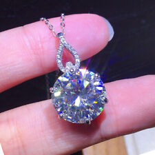 Usado, Novo 10mm Brilhante Feminino Joia Moissanita Pedra Preciosa Colares Pingente de Prata comprar usado Usado, Novo 10mm Brilhante Feminino Joia Moissanita Pedra Preciosa Colares Pingente de Prata comprar usado  Enviando para Brazil