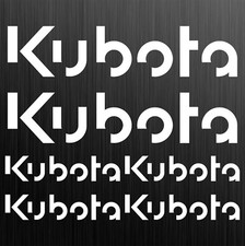 Kubota autocollant sticker d'occasion  Expédié en France